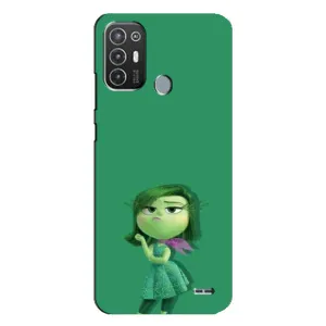 Чехол Головоломка для TECNO Pop 6 Pro (BE8) - (AlphaPrint) (Брезгливость)
