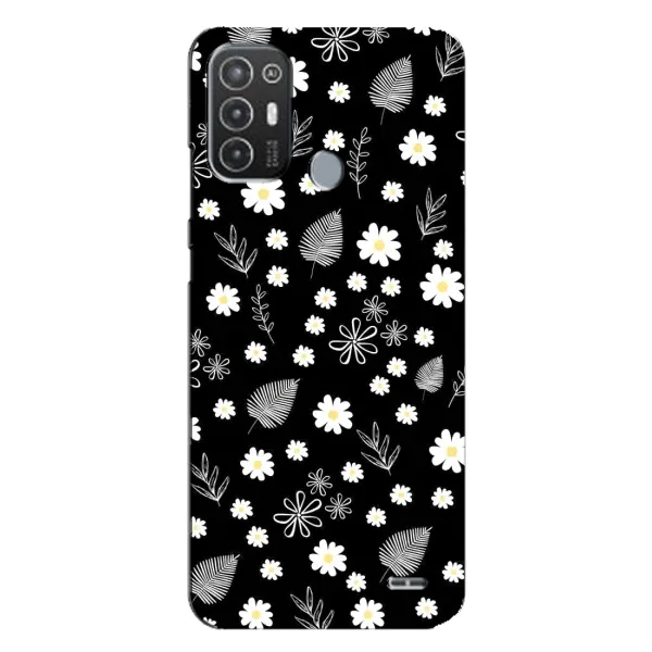 Чохол з малюнком «цвітіння на чорному» для TECNO Pop 6 Pro (BE8) Чохол з малюнком «цвітіння на чорному» для TECNO Pop 6 Pro (BE8)