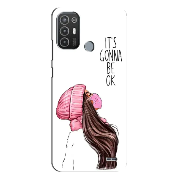 Чехол с рисунком «Девушка в маске» для TECNO Pop 6 Pro (BE8) Чехол с рисунком «Девушка в маске» для TECNO Pop 6 Pro (BE8)