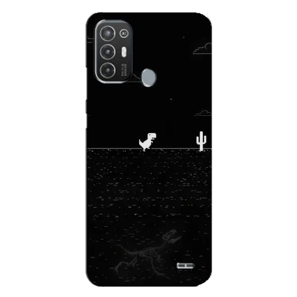 Чехол с рисунком «Динозаврик» для TECNO Pop 6 Pro (BE8) Чехол с рисунком «Динозаврик» для TECNO Pop 6 Pro (BE8)