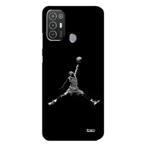 Силіконовый Чохол Nike Air Jordan на Техно Поп 6 про (Джордан)