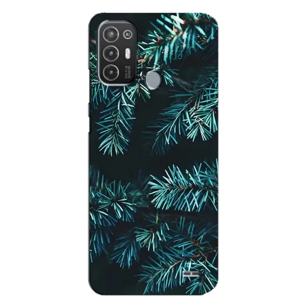 Чехол с рисунком «Ель» для TECNO Pop 6 Pro (BE8)