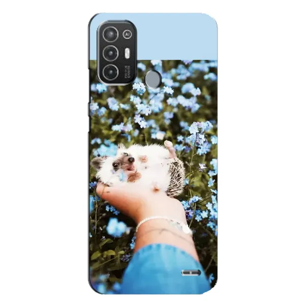 Чехол с рисунком «Ежик на руках» для TECNO Pop 6 Pro (BE8) Чехол с рисунком «Ежик на руках» для TECNO Pop 6 Pro (BE8)