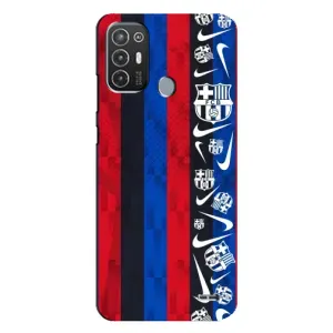 Чехол для TECNO Pop 6 Pro (BE8) (Барселона) (Фанат Барсы)