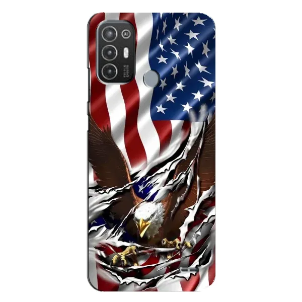 Чехол с рисунком «Флаг USA» для TECNO Pop 6 Pro (BE8) Чехол с рисунком «Флаг USA» для TECNO Pop 6 Pro (BE8)