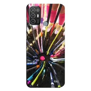 Чохли з прінтом Спортивна тематика для TECNO Pop 6 Pro (BE8) (Флорбол)