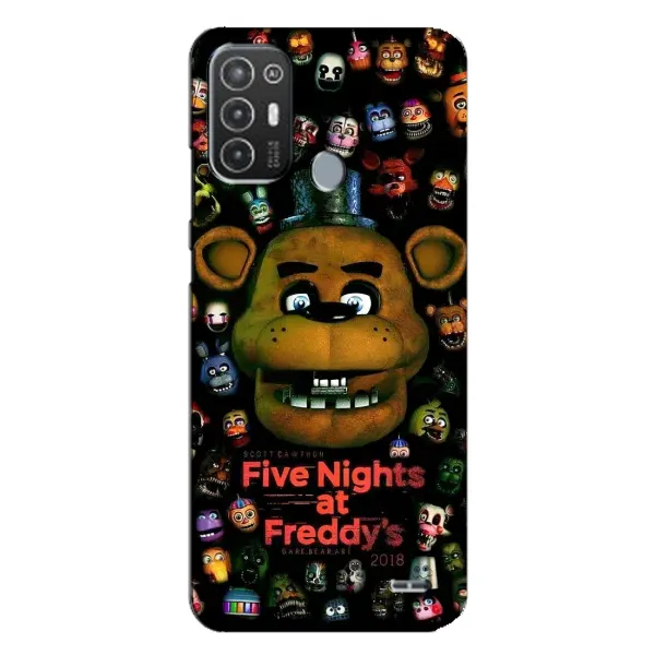 Чехол с рисунком «Freddy» для TECNO Pop 6 Pro (BE8)