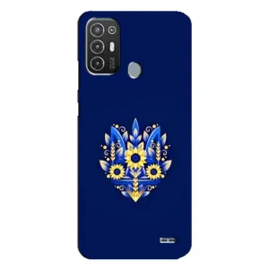 Чехол с картинкой (Патриотический ГЕРБ) на TECNO Pop 6 Pro (BE8) (герб)