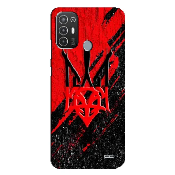 Чехол с рисунком «Герб в цвете УПА» для TECNO Pop 6 Pro (BE8) Чехол с рисунком «Герб в цвете УПА» для TECNO Pop 6 Pro (BE8)