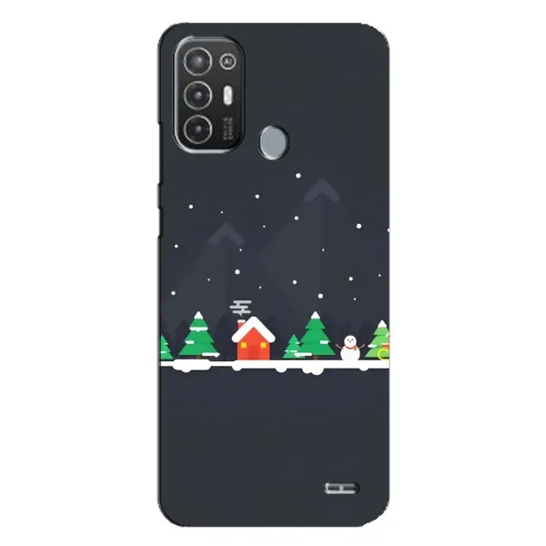 Чохол з малюнком «Місто зимове» для TECNO Pop 6 Pro (BE8) Чохол з малюнком «Місто зимове» для TECNO Pop 6 Pro (BE8)