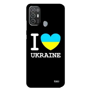 Чехол с Украинской символикой на Техно Поп 6 про