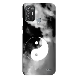 Чохли з прінтом Спортивна тематика для TECNO Pop 6 Pro (BE8) (Інь-Янь)