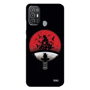 Чохли з принтом Ітачі Учіха на TECNO Pop 6 Pro (BE8) (Ітачі на чорному)
