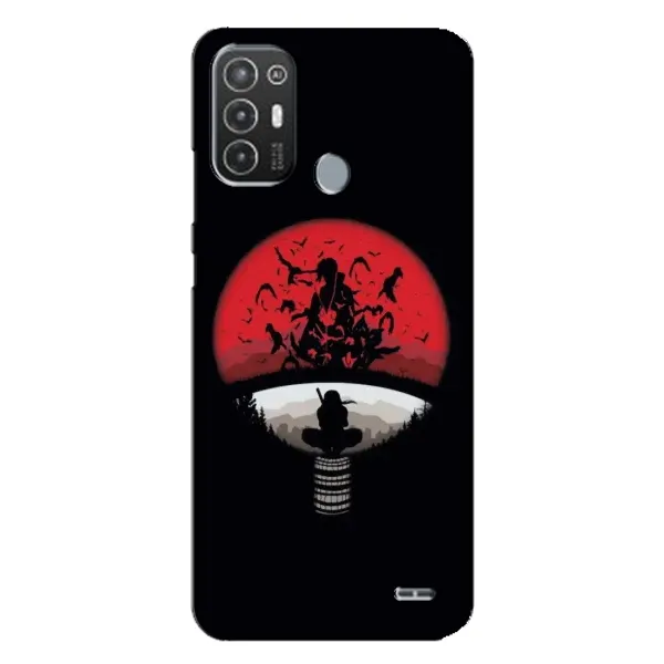 Чехол с рисунком «Итачи на черном» для TECNO Pop 6 Pro (BE8) Чехол с рисунком «Итачи на черном» для TECNO Pop 6 Pro (BE8)