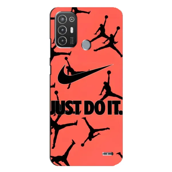Чехол с рисунком «Just Do It» для TECNO Pop 6 Pro (BE8) Чехол с рисунком «Just Do It» для TECNO Pop 6 Pro (BE8)