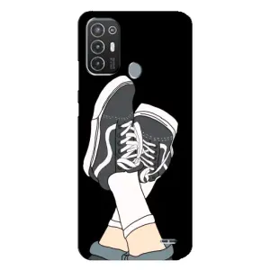 Чохол з Прикольним Принтом на TECNO Pop 6 Pro (BE8) (Кеди)