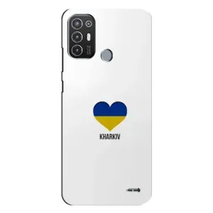 Чехлы силиконовые (Город Харьков) на Техно Поп 6 про (Kharkiv)