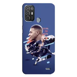 Чехол (TPU) с Футболистом на TECNO Pop 6 Pro (BE8) (Килиан)