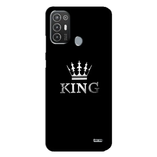 Чехол с рисунком «KING» для TECNO Pop 6 Pro (BE8) Чехол с рисунком «KING» для TECNO Pop 6 Pro (BE8)