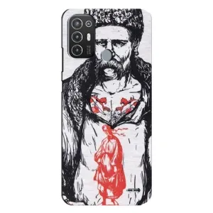 Чехлы Т.Г. Шевченко ВСУ для TECNO Pop 6 Pro (BE8) (Кобзарь)