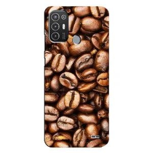 Чехол с изображением вкусной еды для TECNO Pop 6 Pro (BE8) (Кофе)