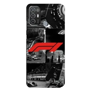 Чехол фильм Формула 1 для TECNO Pop 6 Pro (BE8) (Коллаж Формула 1)