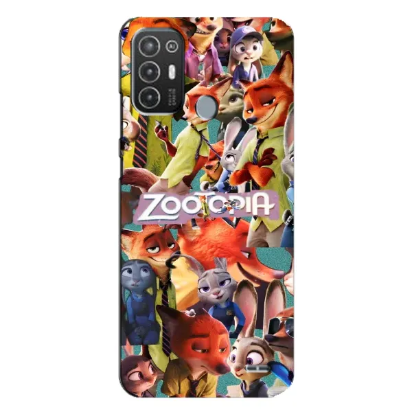 Чехол с рисунком «Коллаж героев» для TECNO Pop 6 Pro (BE8) Чехол с рисунком «Коллаж героев» для TECNO Pop 6 Pro (BE8)
