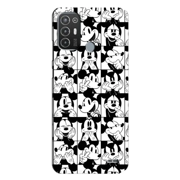 Чехол с рисунком «Коллаж Микки Маус» для TECNO Pop 6 Pro (BE8) Чехол с рисунком «Коллаж Микки Маус» для TECNO Pop 6 Pro (BE8)