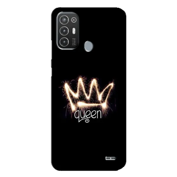 Чехол с рисунком «Корона» для TECNO Pop 6 Pro (BE8) Чехол с рисунком «Корона» для TECNO Pop 6 Pro (BE8)