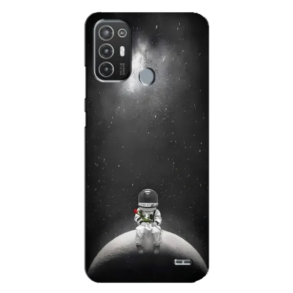 Чехол с рисунком «Космонавт романтик» для TECNO Pop 6 Pro (BE8) Чехол с рисунком «Космонавт романтик» для TECNO Pop 6 Pro (BE8)