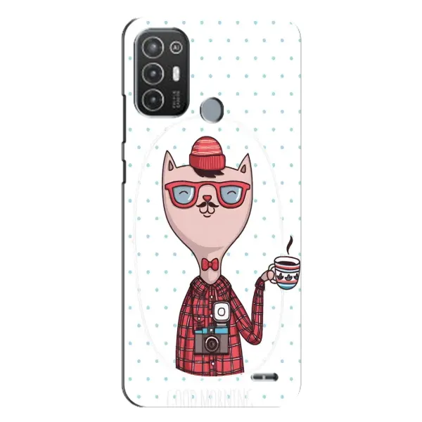 Чехол с рисунком «Кот аристократ» для TECNO Pop 6 Pro (BE8) Чехол с рисунком «Кот аристократ» для TECNO Pop 6 Pro (BE8)