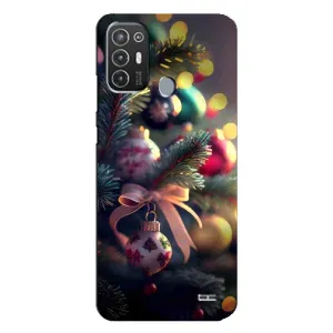 Чехлы на Новый Год TECNO Pop 6 Pro (BE8) (Красивая елочка)