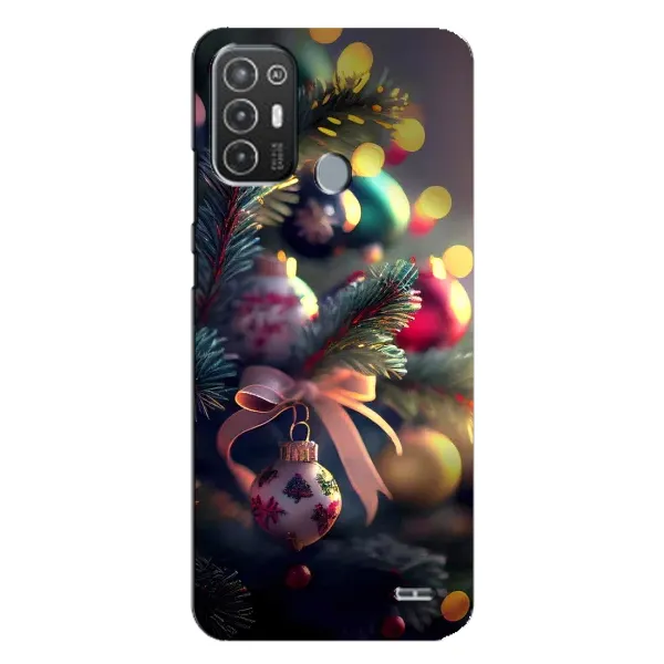 Чехол с рисунком «Красивая елочка» для TECNO Pop 6 Pro (BE8) Чехол с рисунком «Красивая елочка» для TECNO Pop 6 Pro (BE8)
