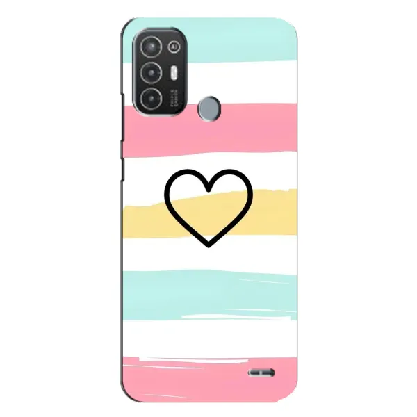 Чехол с рисунком «Красивое сердечко» для TECNO Pop 6 Pro (BE8) Чехол с рисунком «Красивое сердечко» для TECNO Pop 6 Pro (BE8)