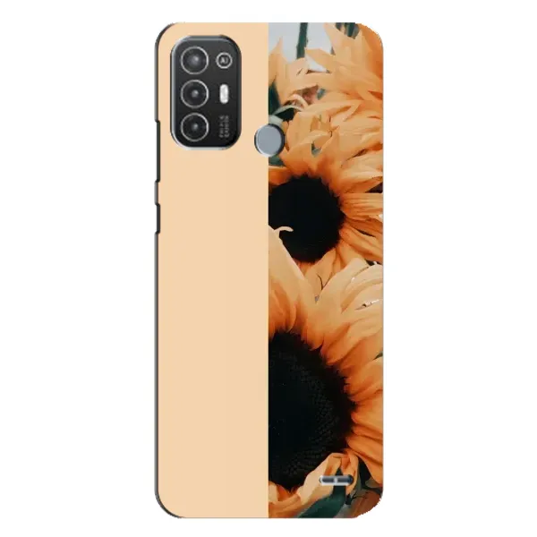 Чехол с рисунком «Красивые подсолнухи» для TECNO Pop 6 Pro (BE8) Чехол с рисунком «Красивые подсолнухи» для TECNO Pop 6 Pro (BE8)