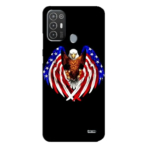 Чехол с рисунком «Крылья США» для TECNO Pop 6 Pro (BE8) Чехол с рисунком «Крылья США» для TECNO Pop 6 Pro (BE8)