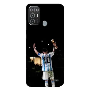 Чохли Лео Мессі Аргентина для TECNO Pop 6 Pro (BE8) (Лео Чемпіон)