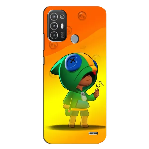 Чехол с рисунком «LEON в кофте» для TECNO Pop 6 Pro (BE8)