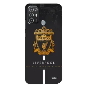 Силиконовые Чехлы принт Футбол на TECNO Pop 6 Pro (BE8) (Liverpool)