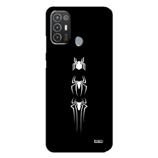 Чехол с рисунком «Лого паука» для TECNO Pop 6 Pro (BE8) Чехол с рисунком «Лого паука» для TECNO Pop 6 Pro (BE8)