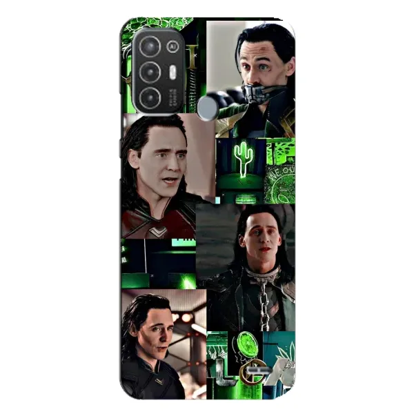 Чехол с рисунком «Локи» для TECNO Pop 6 Pro (BE8)