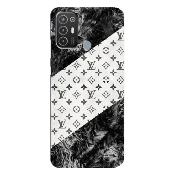 Чехол с рисунком «LV на белом» для TECNO Pop 6 Pro (BE8) Чехол с рисунком «LV на белом» для TECNO Pop 6 Pro (BE8)