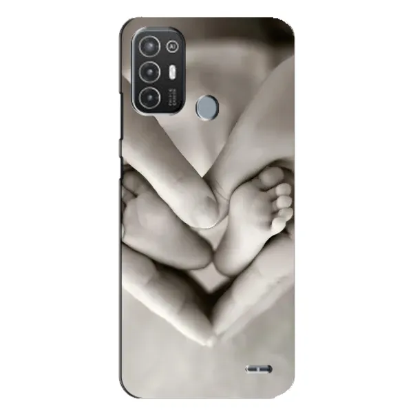 Чехол с рисунком «Любящие руки» для TECNO Pop 6 Pro (BE8)