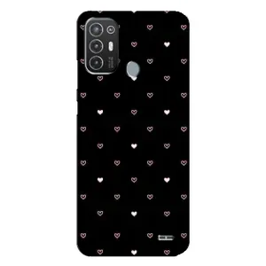 Чохли з тематикою "Маленькі Сердчеки" на TECNO Pop 6 Pro (BE8) (Маленькі сердечка)