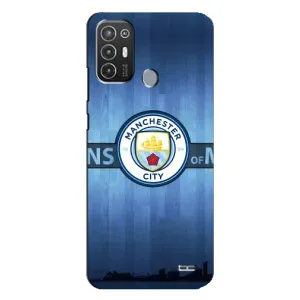 Силиконовые Чехлы принт Футбол на TECNO Pop 6 Pro (BE8) (ManCity)