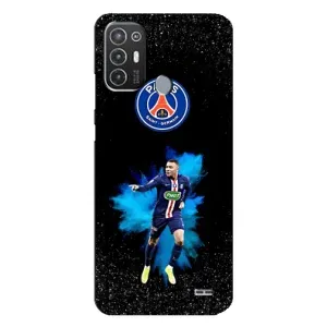 Чехол (TPU) с Футболистом на TECNO Pop 6 Pro (BE8) (Мбаппе ПСЖ)