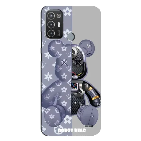Чехол с рисунком «Медведь Louis Vuitton» для TECNO Pop 6 Pro (BE8)