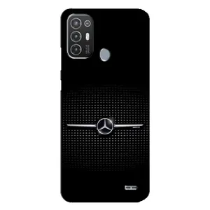 Силіконовий бампер з картинкою машини на TECNO Pop 6 Pro (BE8) (Mercedes)