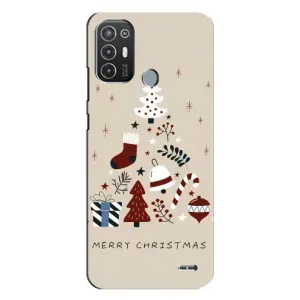 Чохол Санта Клаус для TECNO Pop 6 Pro (BE8) (Merry Christmas)