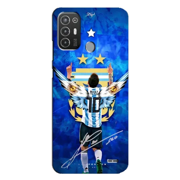 Чохол з малюнком «Мессі Аргентіна» для TECNO Pop 6 Pro (BE8) Чохол з малюнком «Мессі Аргентіна» для TECNO Pop 6 Pro (BE8)